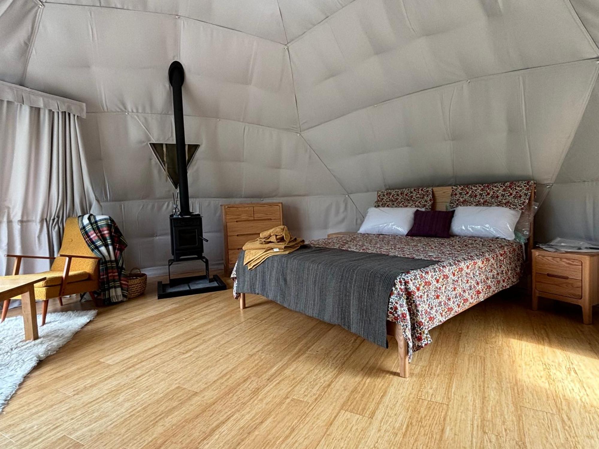Takahuri Glamping Domes Whanganui Exterior foto
