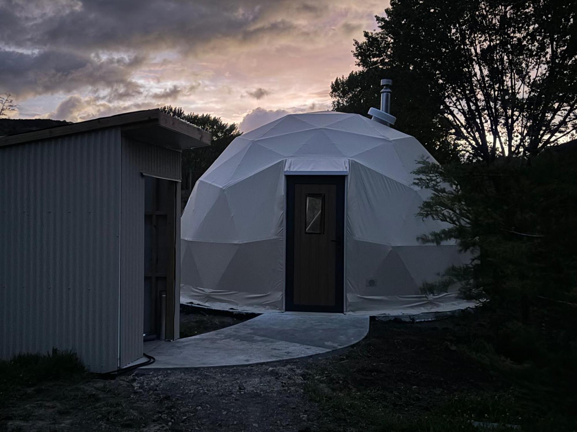 Takahuri Glamping Domes Whanganui Exterior foto