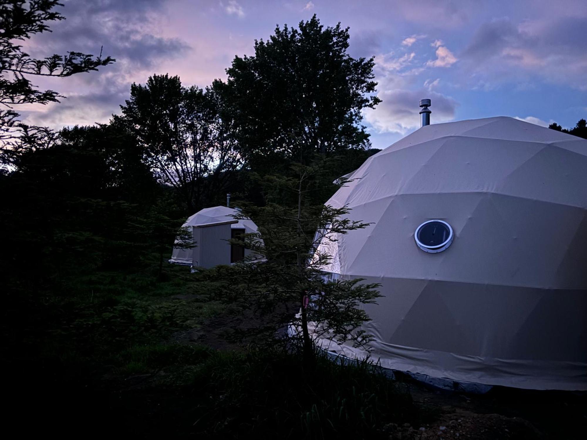 Takahuri Glamping Domes Whanganui Exterior foto