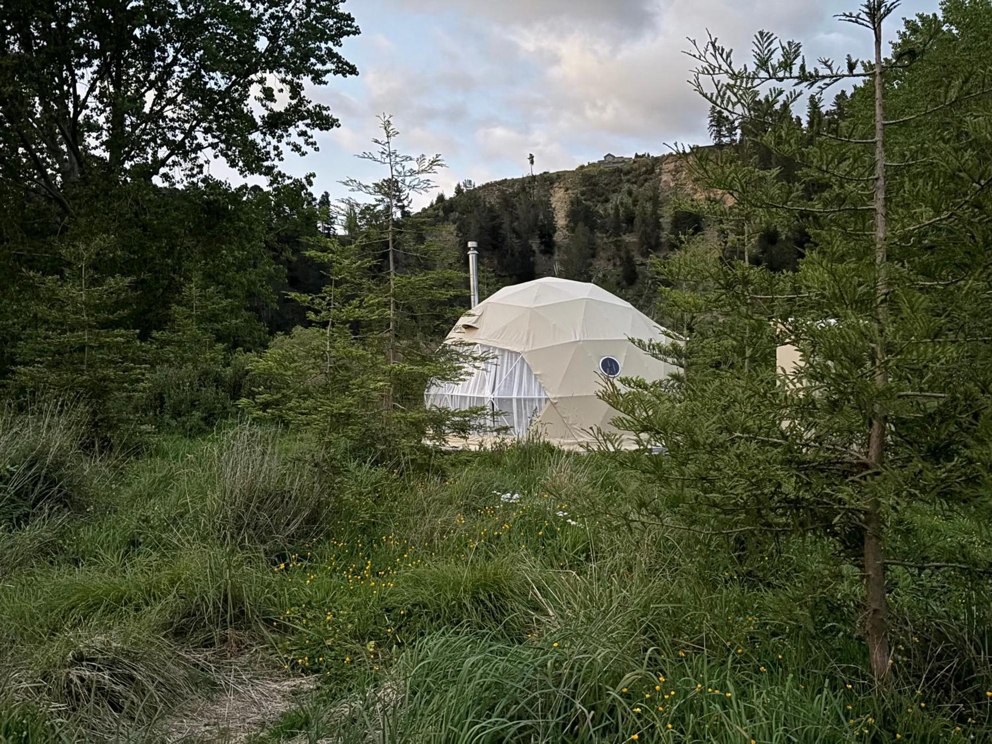 Takahuri Glamping Domes Whanganui Exterior foto
