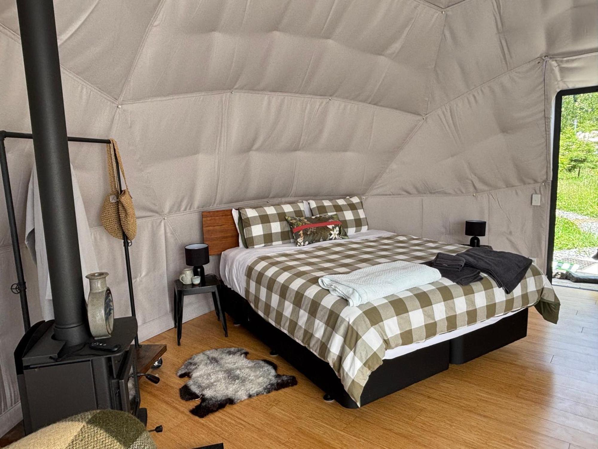 Takahuri Glamping Domes Whanganui Exterior foto